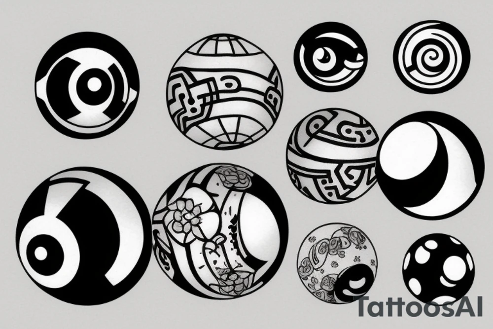 Pokeball tattoo idea