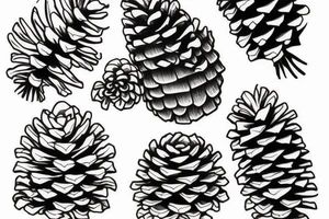 pinecone tattoo idea