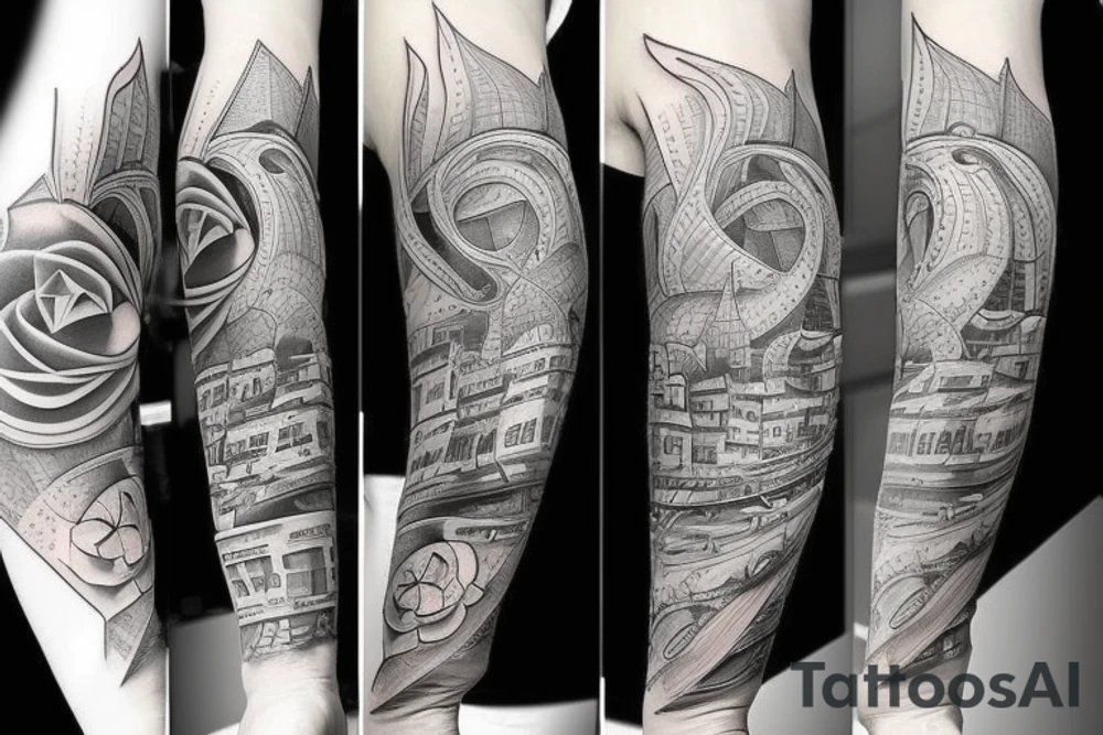 3d forearm cover up tattoos tattoo idea
