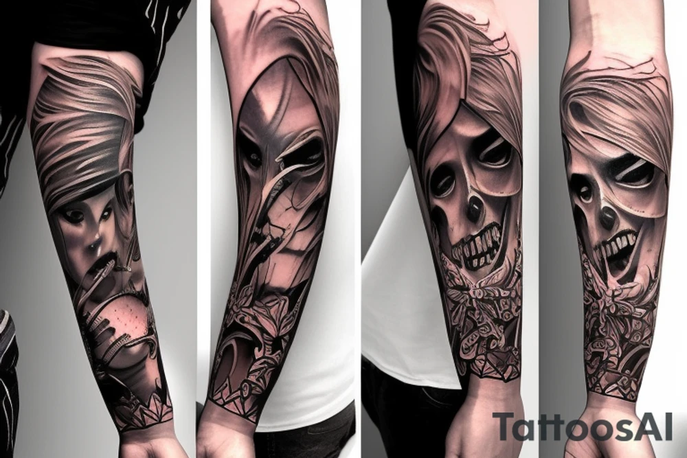 3d forearm cover up tattoos tattoo idea