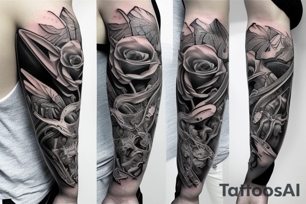 3d forearm cover up tattoos tattoo idea