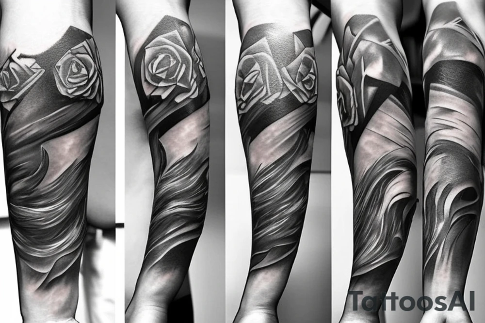 3d forearm cover up tattoos tattoo idea