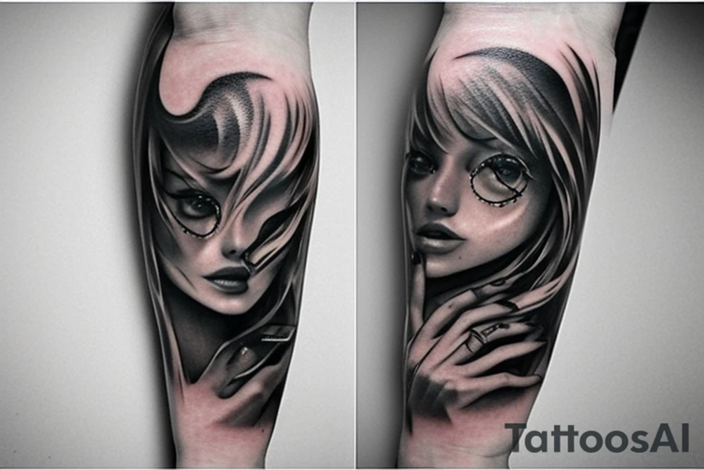 3d forearm cover up tattoos tattoo idea