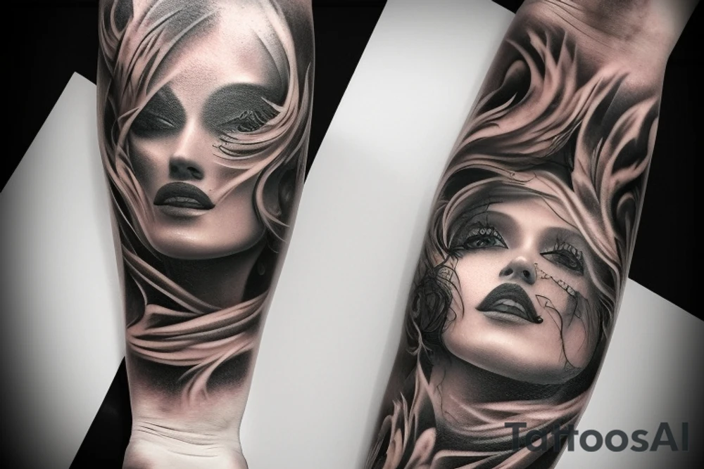 3d forearm cover up tattoos tattoo idea