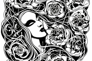 ZODIAC SINGS FOR WOMEN BACK LINE tattoo idea