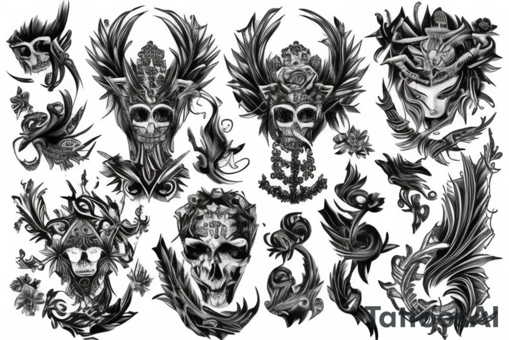 SPINE TATTOO GEMINI tattoo idea