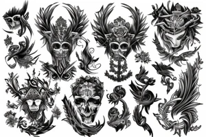 SPINE TATTOO GEMINI tattoo idea