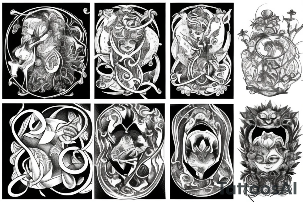 GEMINI tattoo idea