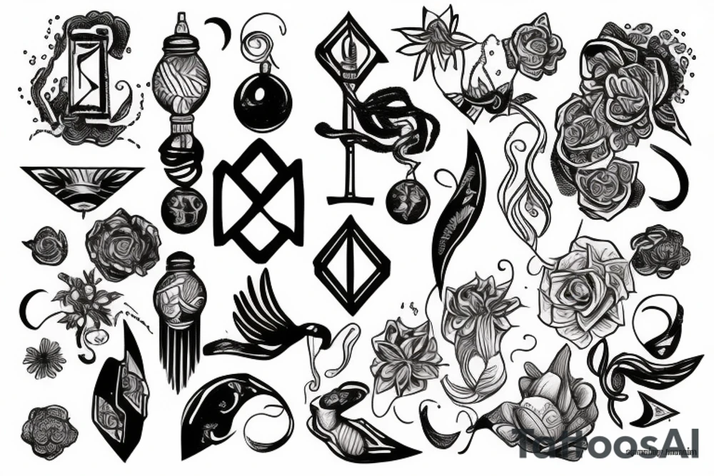 LIBRA tattoo idea