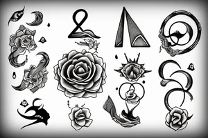 LIBRA ZODIAC tattoo idea