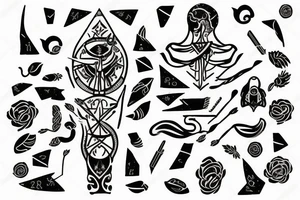LIBRA ZODIAC tattoo idea
