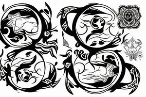 GEMINI 
ZODIAC tattoo idea