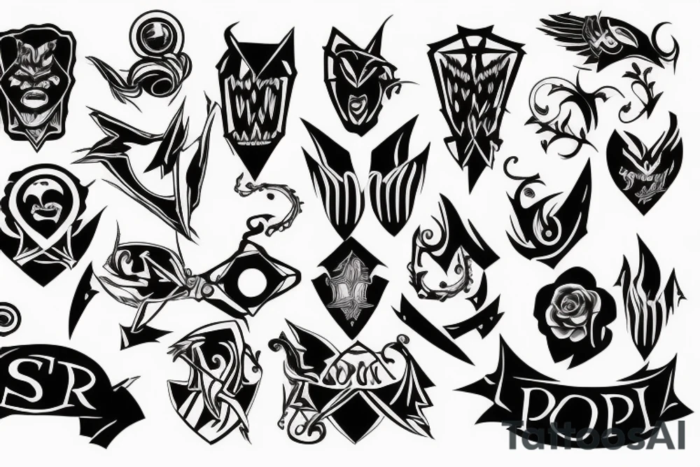 power attack tattoo idea