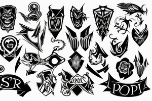 power attack tattoo idea