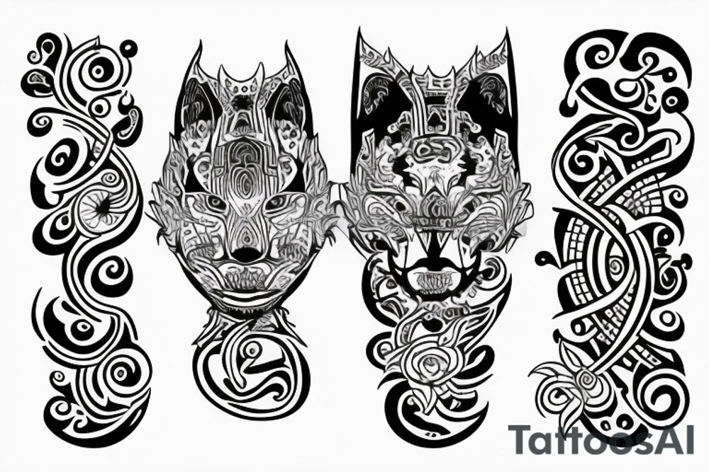 A tattoo inspired by the music artist Jaguar Sun tattoo idea
