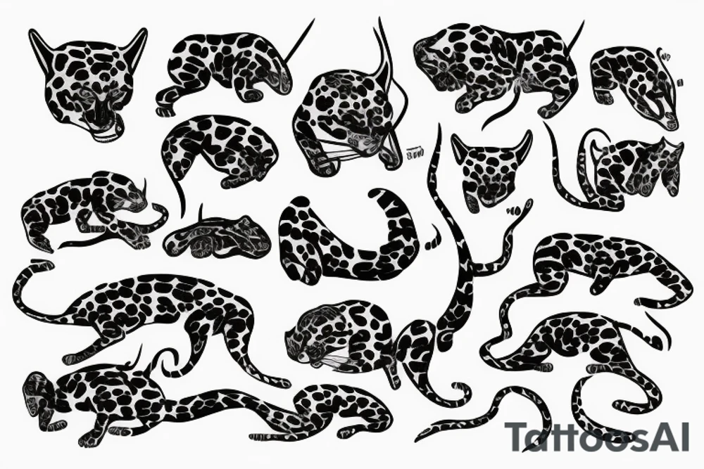 jaguar tattoo idea