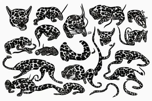 jaguar tattoo idea