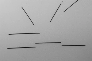 Minimalistic fine line rain falling over a minimalistic fine line field hills. there should be a field draw only from lines. Make it look more like a tattoo. And it should look more like a picture tattoo idea