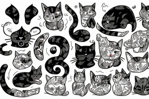 A cat tattoo idea