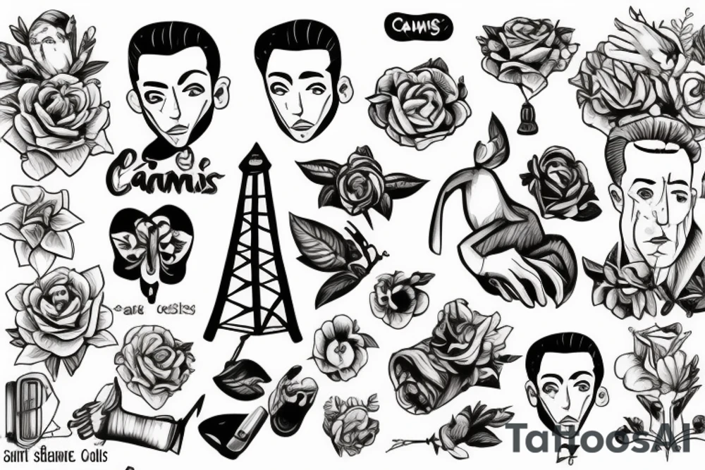Albert Camus tattoo idea