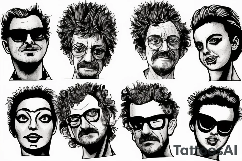 Kurt Vonnegut tattoo idea