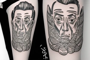 Albert Camus as Guts tattoo idea