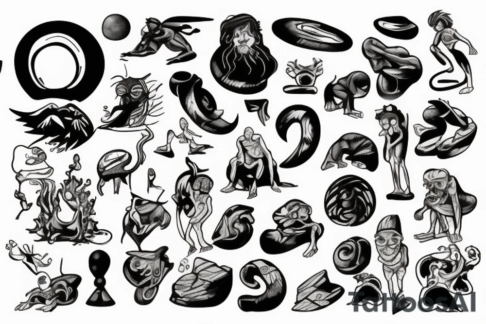 Sisyphus tattoo idea