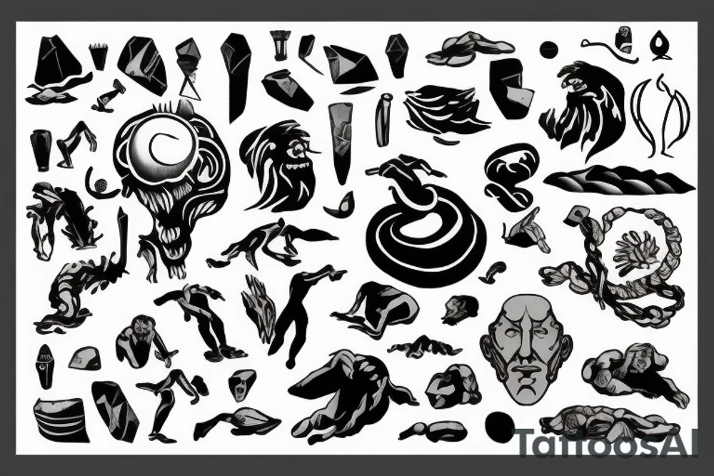 Sisyphus tattoo idea