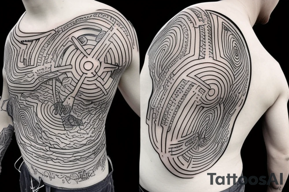 Sisyphus tattoo idea