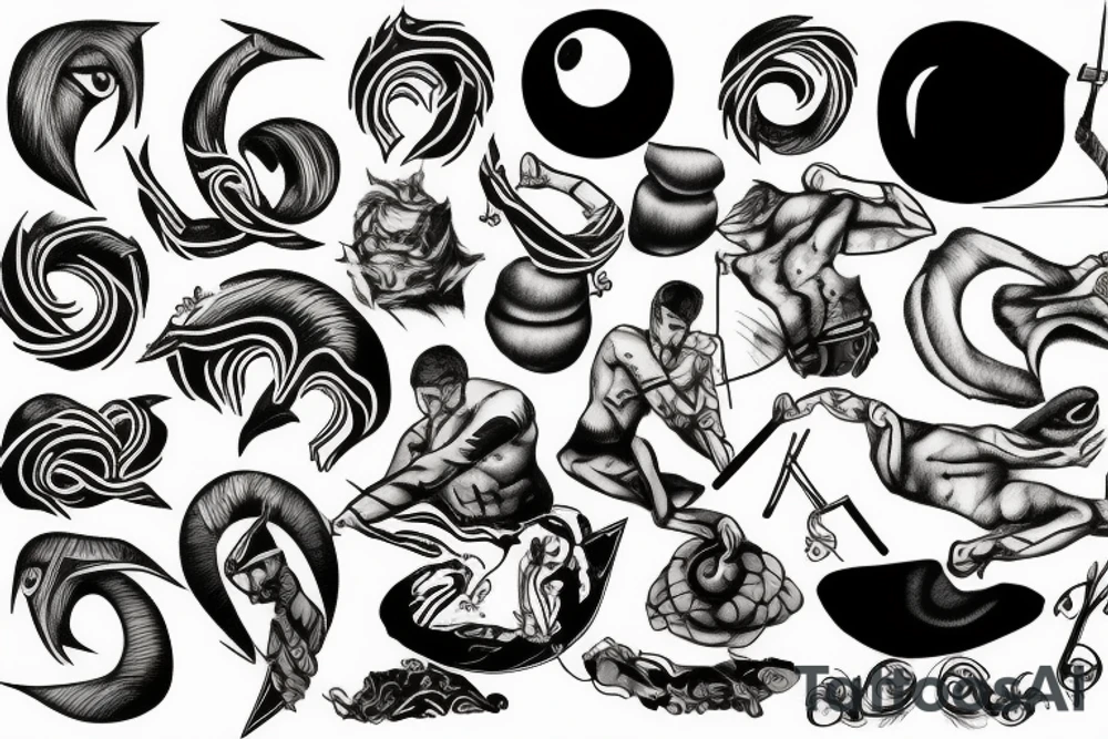 Sisyphus tattoo idea