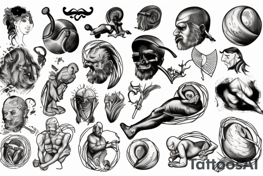 Sisyphus tattoo idea