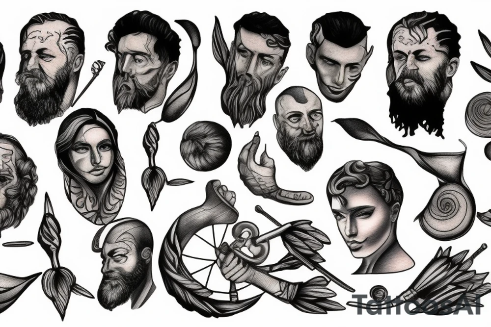 The Myth of Sisyphus tattoo idea