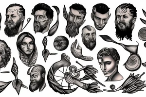 The Myth of Sisyphus tattoo idea