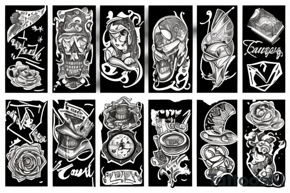 wrecked tattoo idea