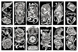 wrecked tattoo idea