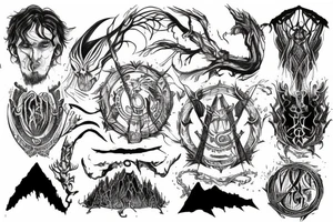 lord of the rings tattoo idea