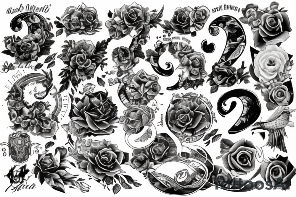 number 23 tattoo idea