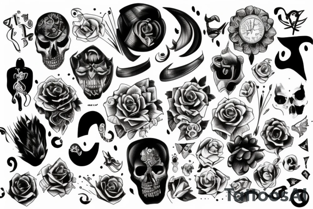 number 23 tattoo idea