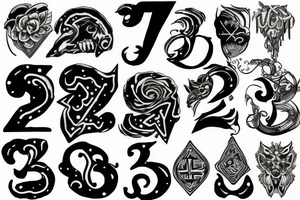 number 23 tattoo idea