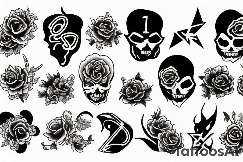 number 23 tattoo idea