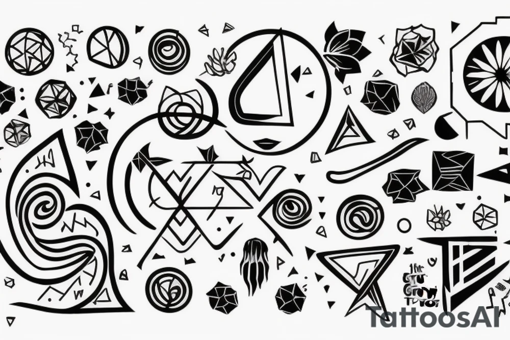 Grow through what you go through tattoo idea