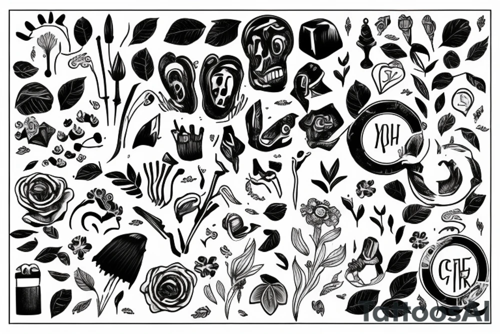 Grow through what you go through tattoo idea
