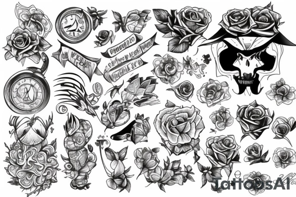 Running tattoo idea