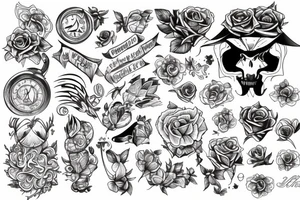 Running tattoo idea