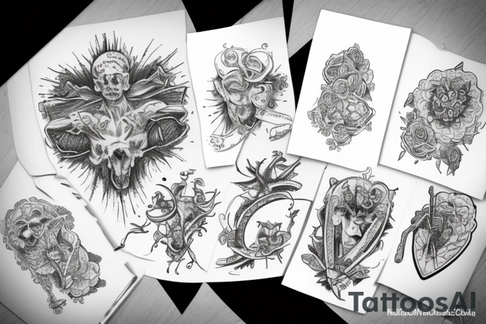 Marathon tattoo idea