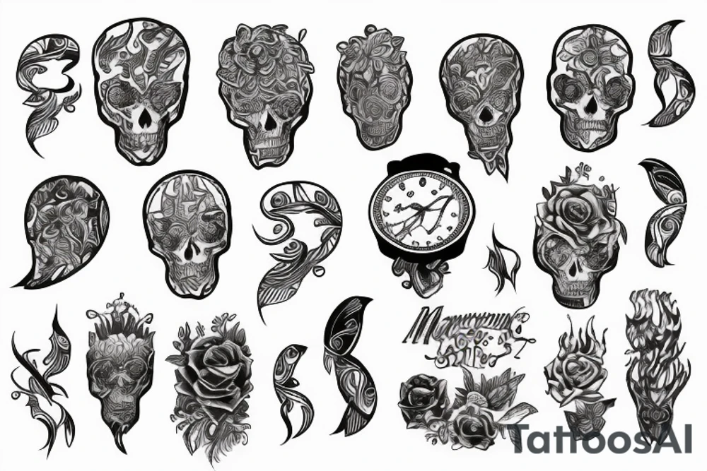 Marathon tattoo idea