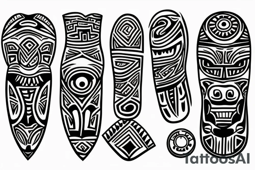 Marathon running tattoo idea