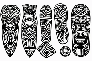 Marathon running tattoo idea
