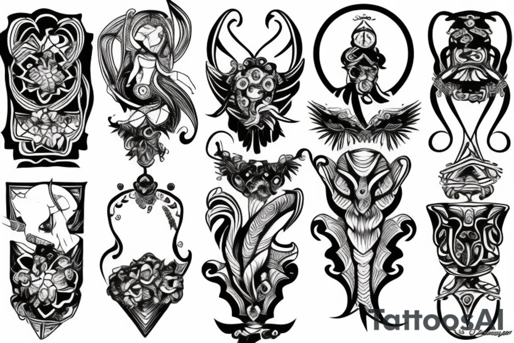 sagitarius tattoo idea