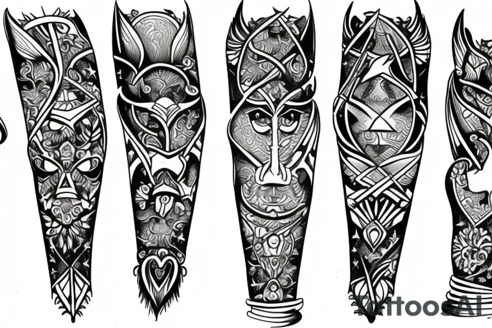 Sagittarius tattoo idea